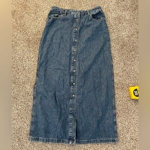Vintage gap jean skirt - midi / maxi
